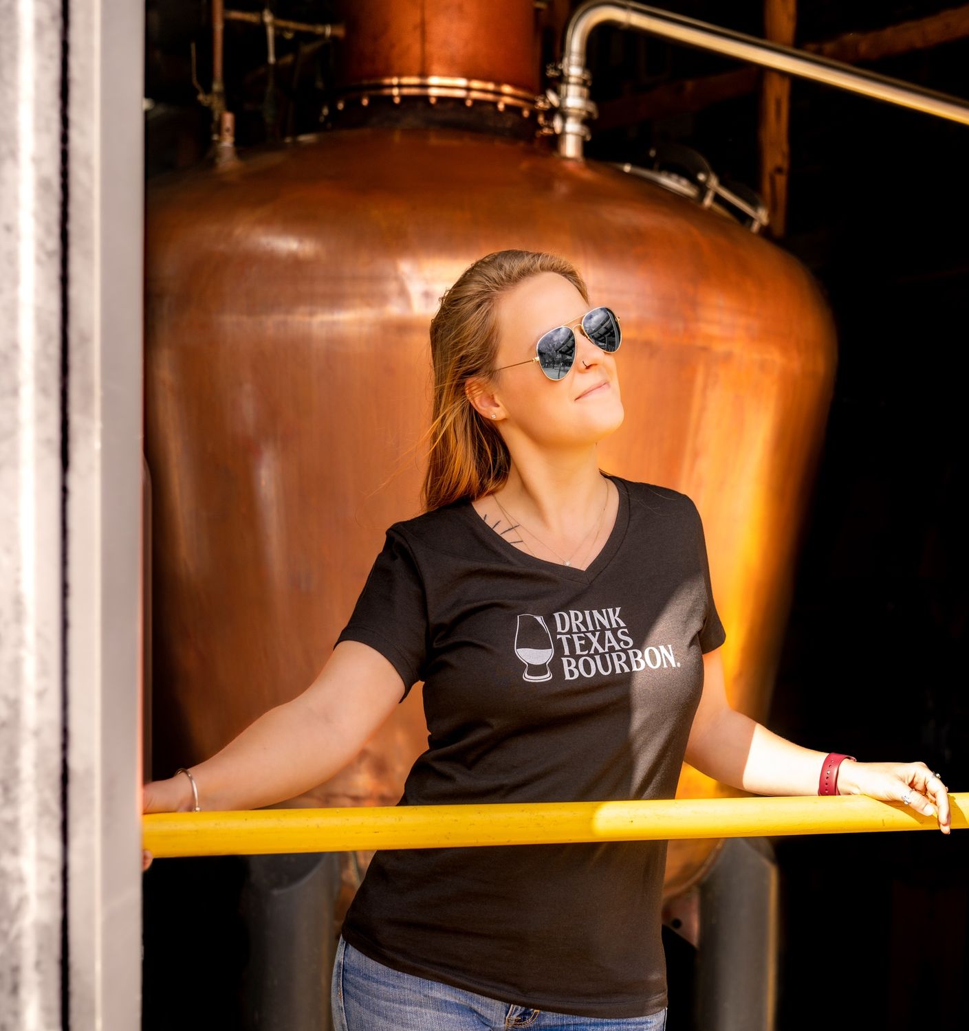 Ladies DTB V Neck Shirt